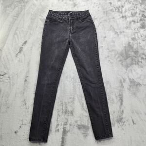 Refuge Jeans Womens 6 Faded Black High Rise Legging Denim Stretch Skinny Casual